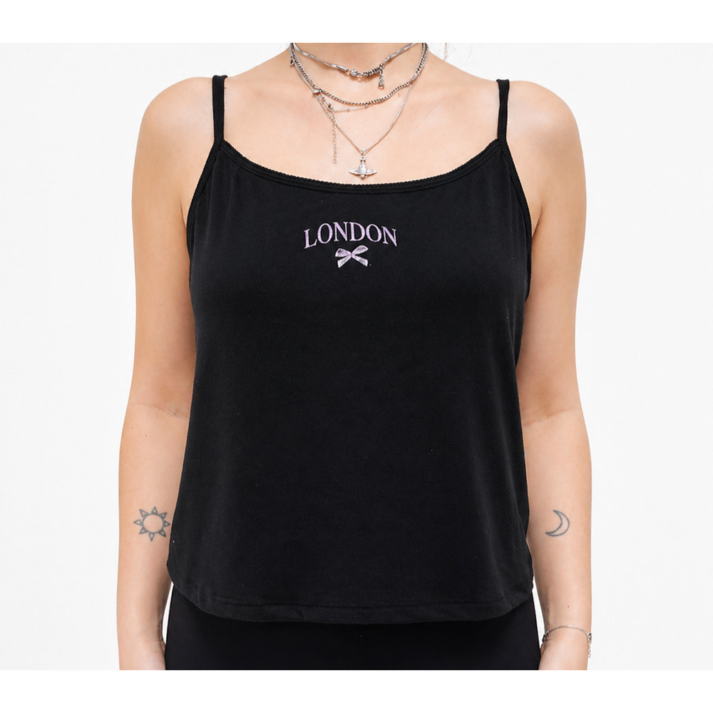 London Baby Tank Top Y2k